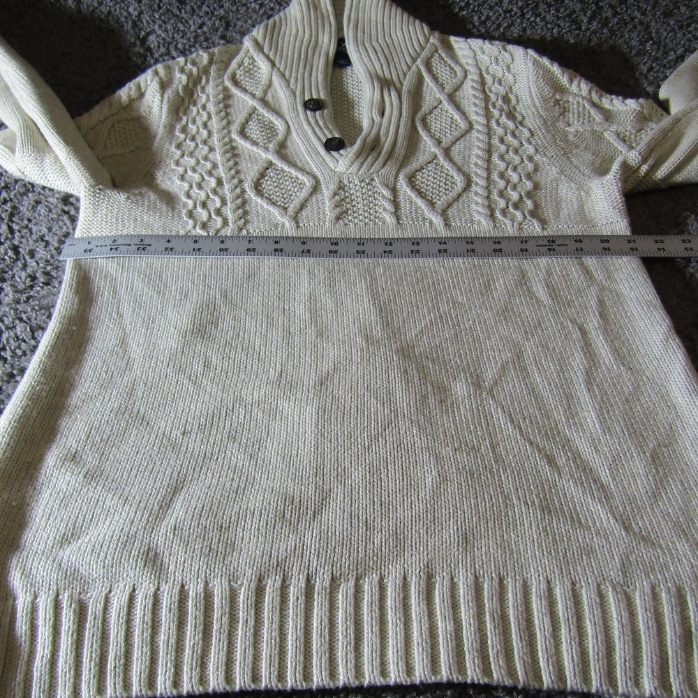 American Eagle Sweater Womens L Cable Knit Cowl Pullover Winter Outdoors Casual - Picture 5 of 6